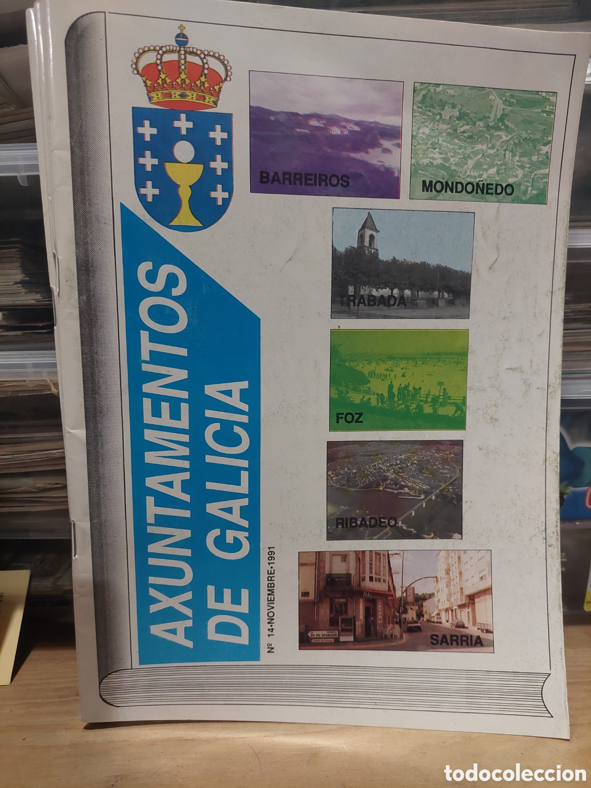 Coleccionismo de Revistas y Peri&oacute;dicos: REVISTAS AYUNTAMIENTOS DE GALICIA COSTA LUGO BARREIROS, MONDO&Ntilde;EDO, TRABADA,FOZ,RIBADEO, SARRIA LUGO