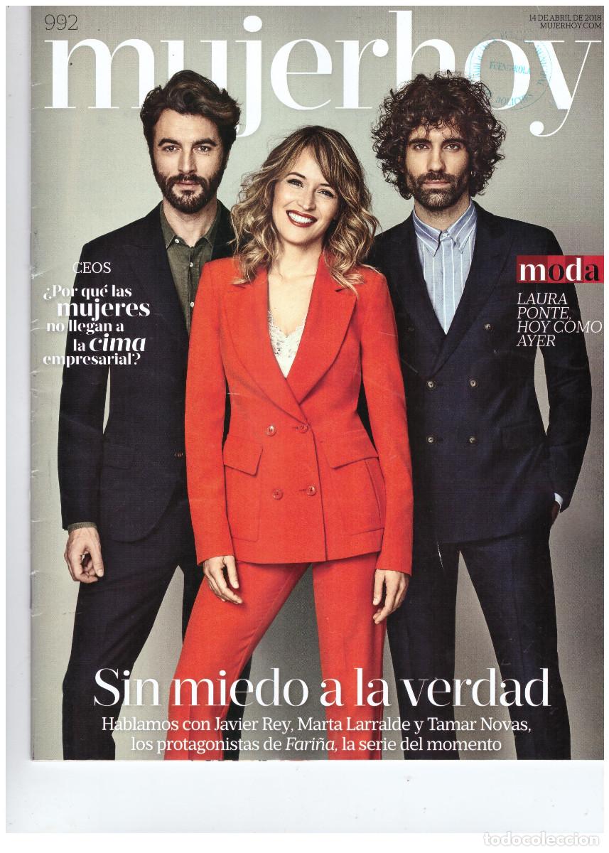 Coleccionismo de Revistas y Peri&oacute;dicos: REVISTA MUJER HOY 992: TAMAR NOVAS / JAVIER REY / MARTA LARRALDE / DONALD TRUMP / CHARLOTTE CASIRAGH