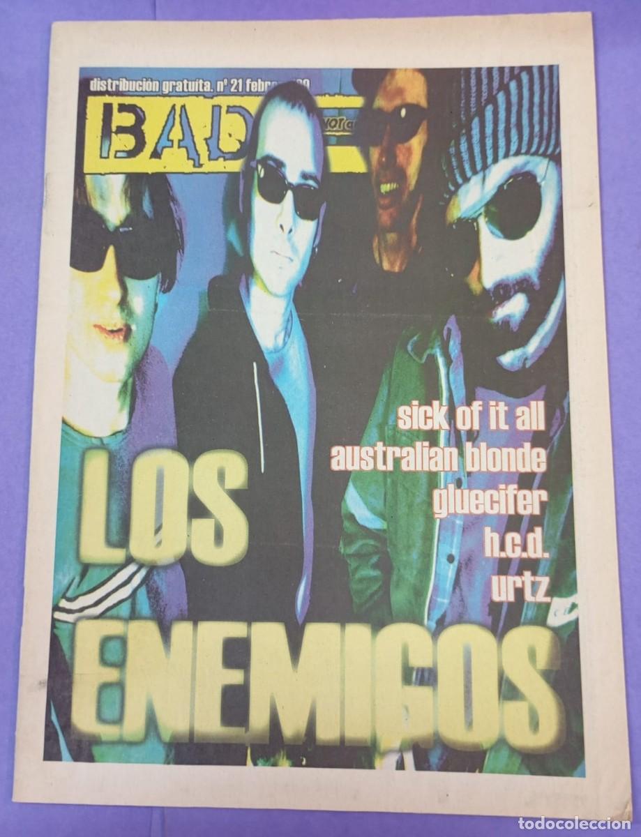 Coleccionismo de Revistas y Peri&oacute;dicos: Revista BAD n&ordm; 21 LOS SECRETOS, AUSTRALIAN BLONDE...FEBRERO 99