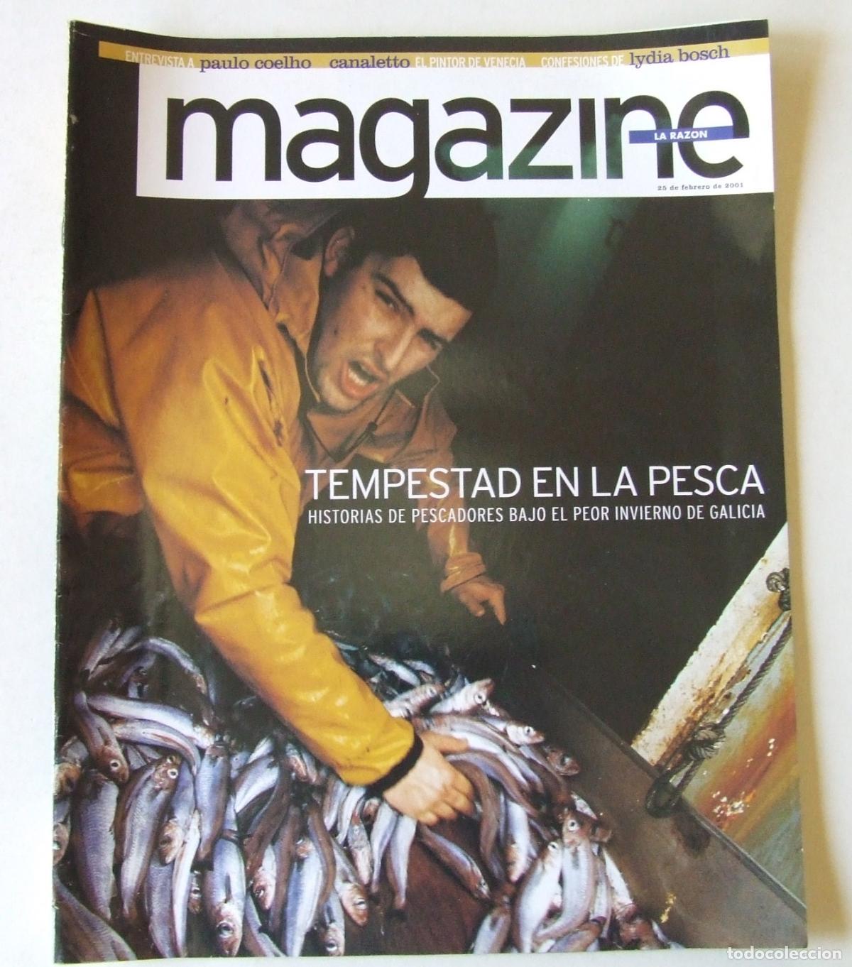 Coleccionismo de Revistas y Peri&oacute;dicos: MAGAZINE 25 FEBRERO 2000 NAJWA NIMRI PAULO COELHO LYDIA BOSCH SALVADOR DALI