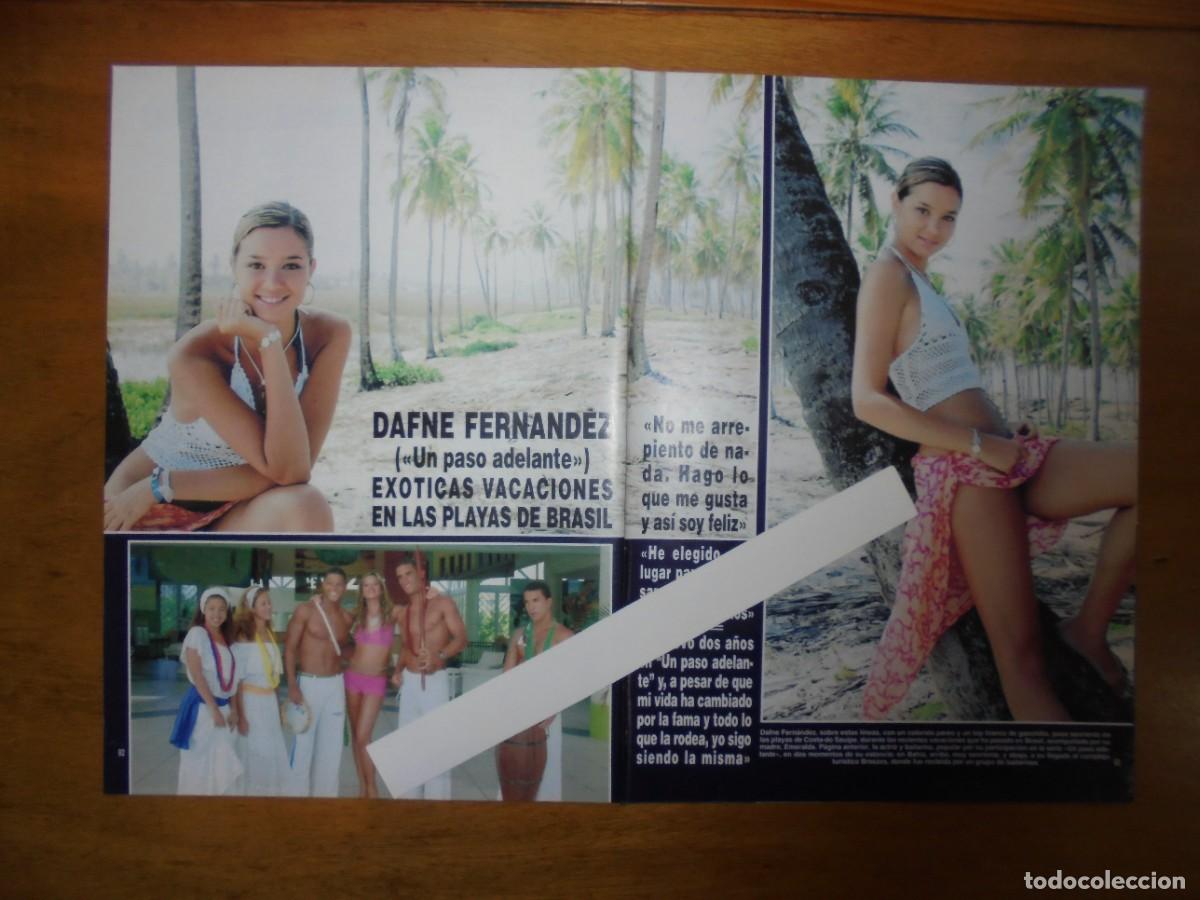 Coleccionismo de Revistas y Peri&oacute;dicos: CLIPPING 2004: DAFNE FERN&Aacute;NDEZ. UN PASO ADELANTE.