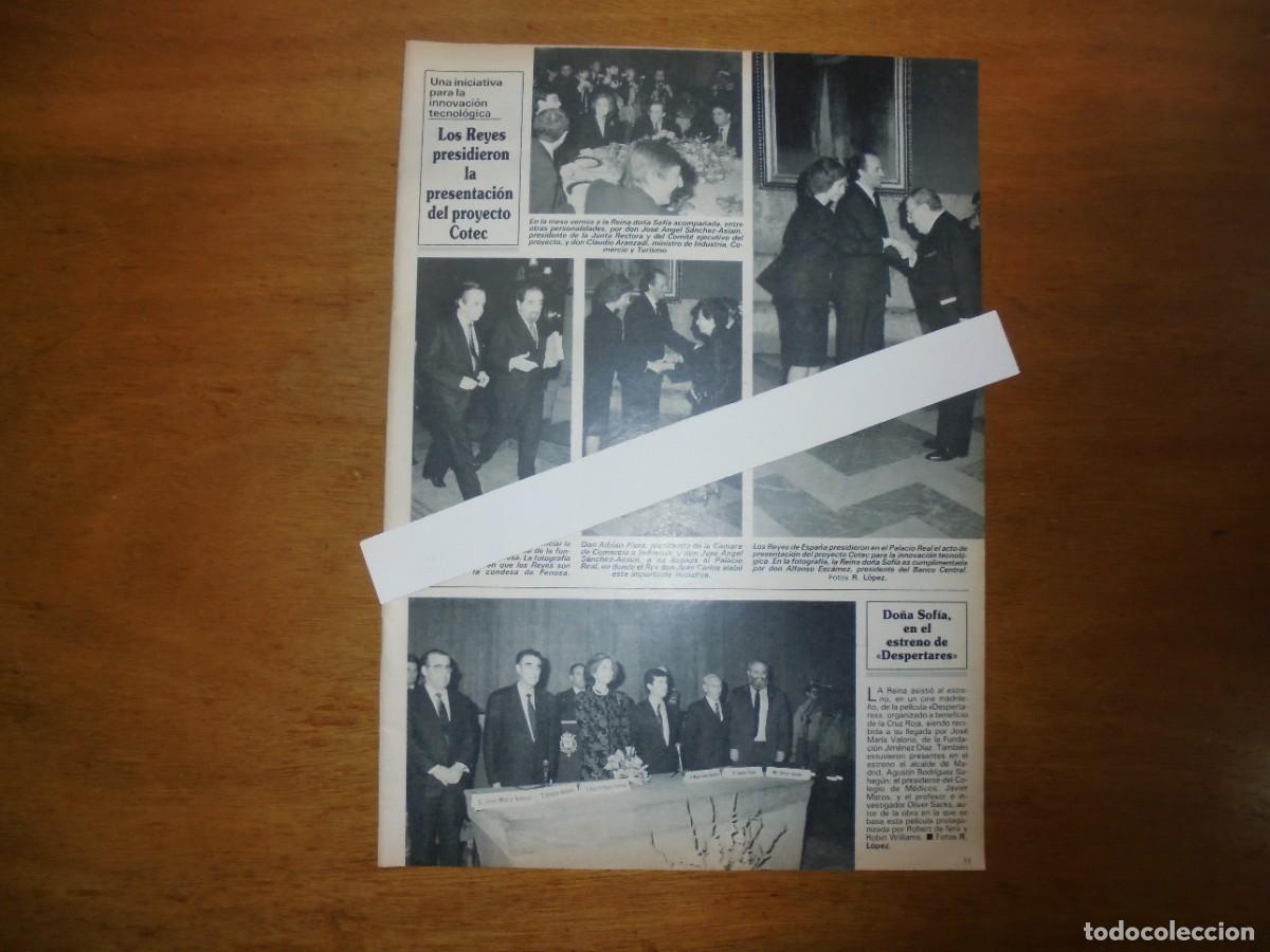 Coleccionismo de Revistas y Peri&oacute;dicos: CLIPPING 1991: LOS REYES, PROYECTO COTEC. NIEVES HERRERO, ALFONSO AR&Uacute;S, LUIS DE BENITO, CARLOS HERRE