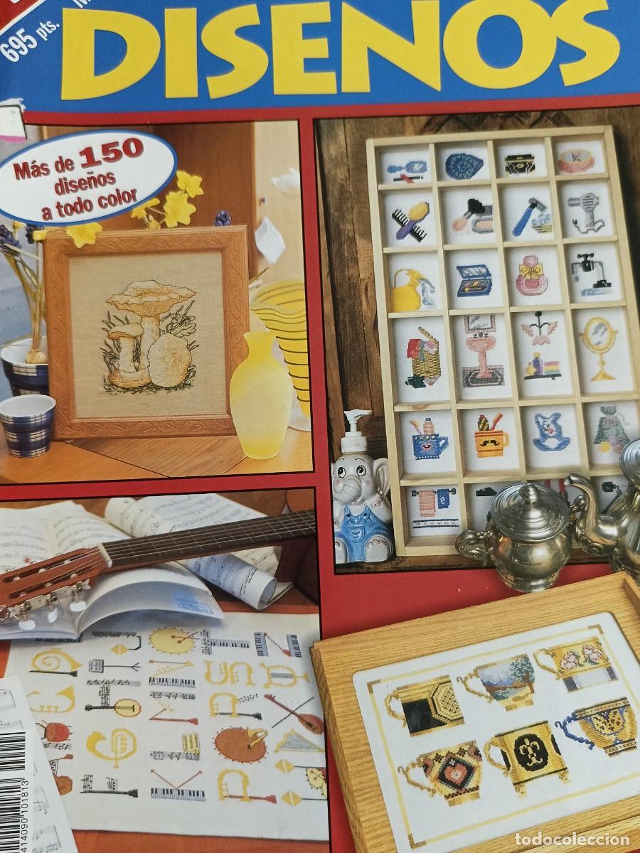 Sammeln von Zeitschriften und Zeitungen: DISE&Ntilde;OS. Especial Punto de Cruz. Agosto 1995