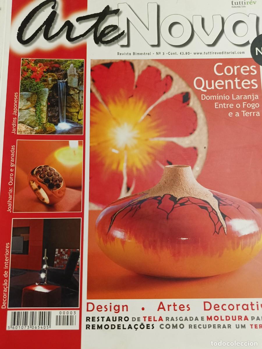 Colecionismo de Revistas e Jornais: Revista ARTE NOVA. N&deg; 3. Portugal Agosto 2008