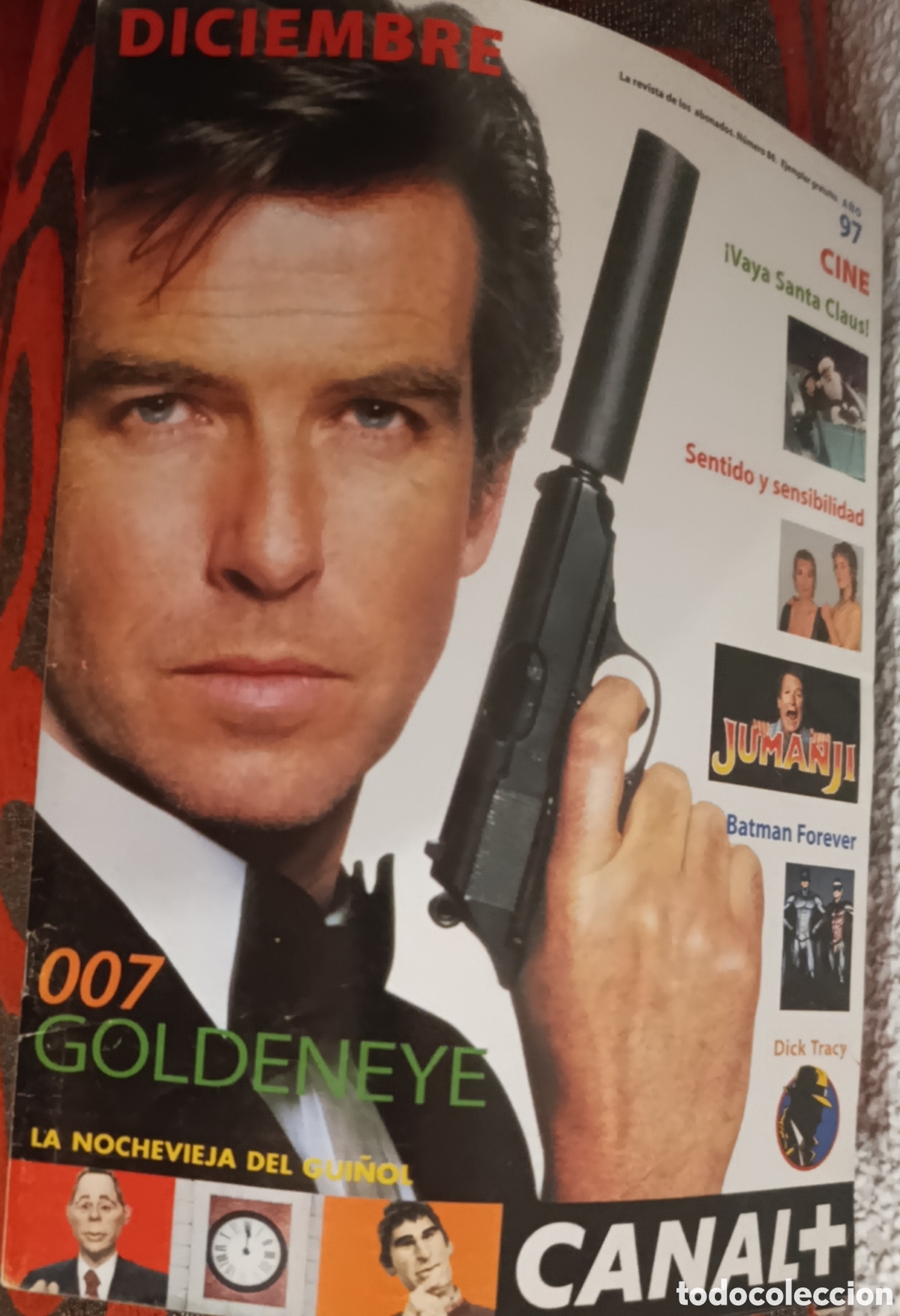 Collection Magazines and Newspapers: Revista Canal+ Diciembre 1995 - Especial GoldenEye 007 + Cat&aacute;logo Inform&aacute;tica