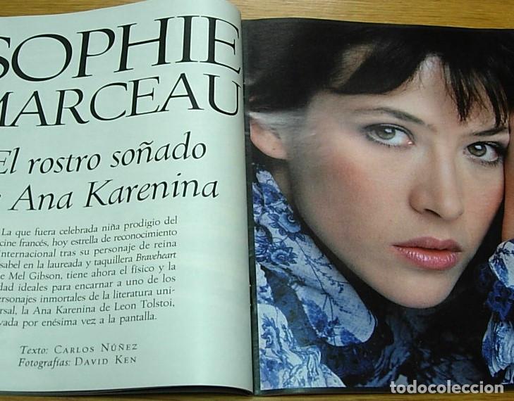 Coleccionismo de Revistas y Peri&oacute;dicos: Revista El Dominical n&ordm; 183 SOPHIE MARCEAU THE ROLLING STONES CARL LEWIS SPICE GIRLS JORGE SANZ 1997