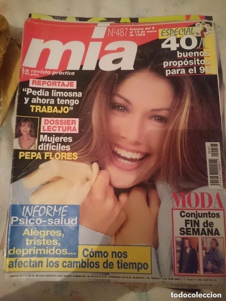 Coleccionismo de Revistas y Peri&oacute;dicos: MIA N 487 - DEL 8 AL 14 ENERO 1996
