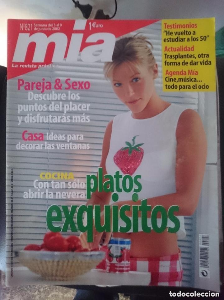 Colecionismo de Revistas e Jornais: MIA - N 821 - DEL 3 AL 9 JUNIO 2002 PLATOS EXQUISITOS