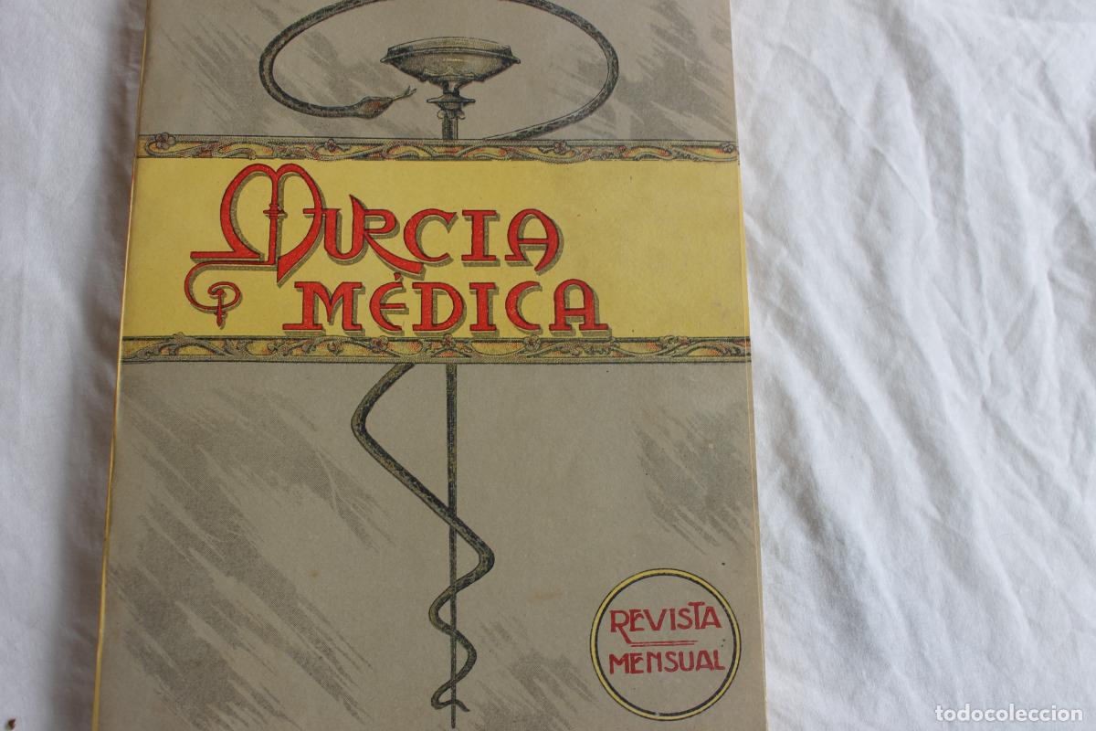 Coleccionismo de Revistas y Peri&oacute;dicos: REVISTA MURCIA MEDICA MEDICINA, CIRUGIA Y ESPECIALIDADES AGOSTO 1916 N&ordm; 17