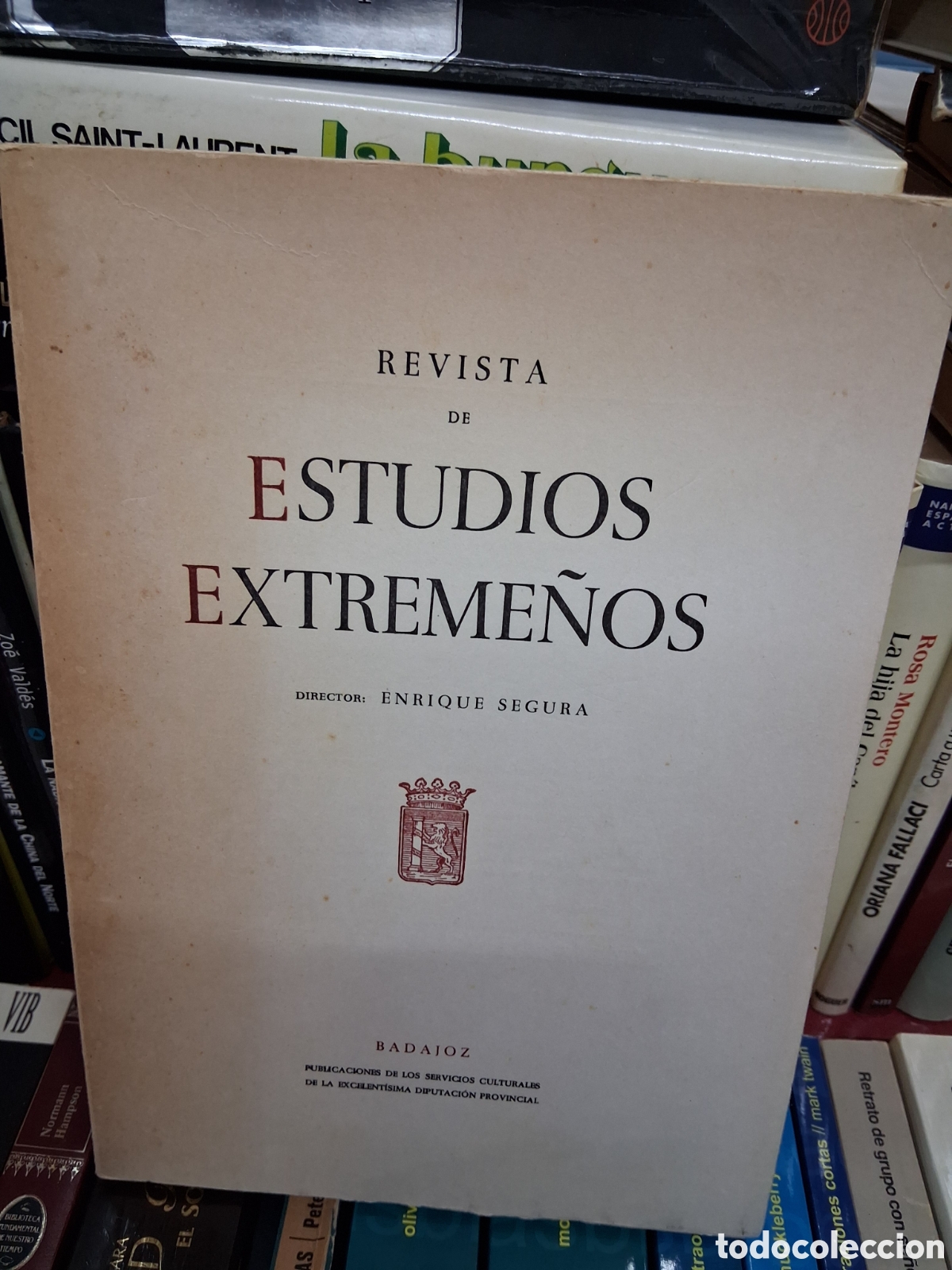 Coleccionismo de Revistas y Peri&oacute;dicos: Revista de estudios extreme&ntilde;os - A&ntilde;os 1978 Num.1 Tomo XXXIV