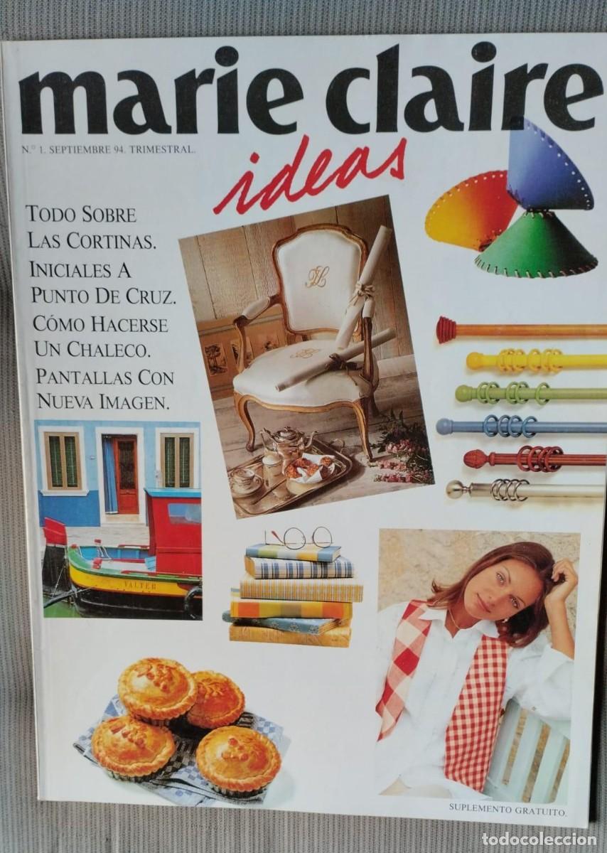 Coleccionismo de Revistas y Peri&oacute;dicos: Marie Claire ideas n&ordf; 1 - septiembre 1994