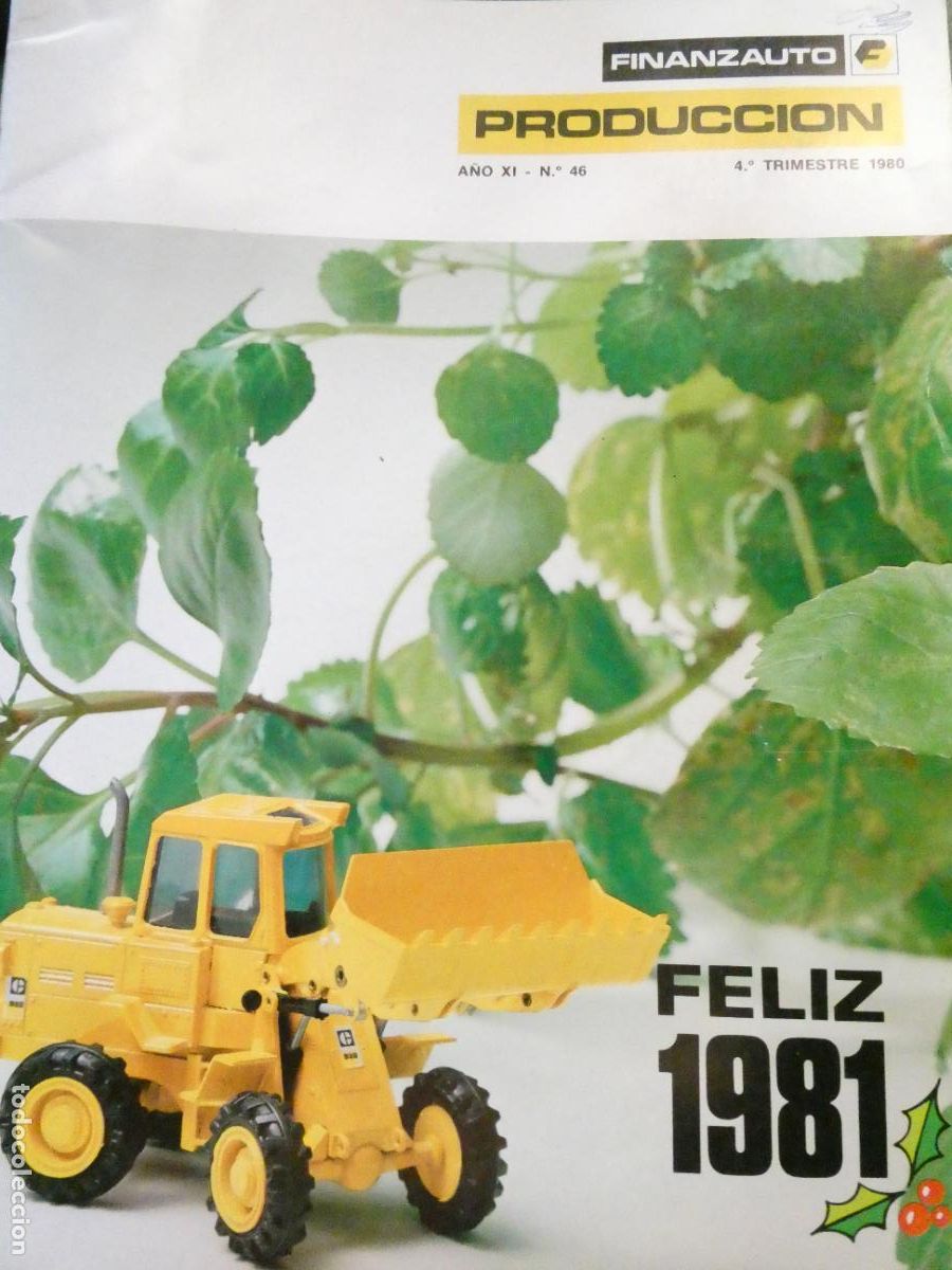 Coleccionismo de Revistas y Peri&oacute;dicos: REVISTA CAT&Aacute;LOGO MAQUINARIA OBRA. FINANZAUTO CATERPILLAR. PRODUCCION 46 1980. EXCAVADORA 150GR