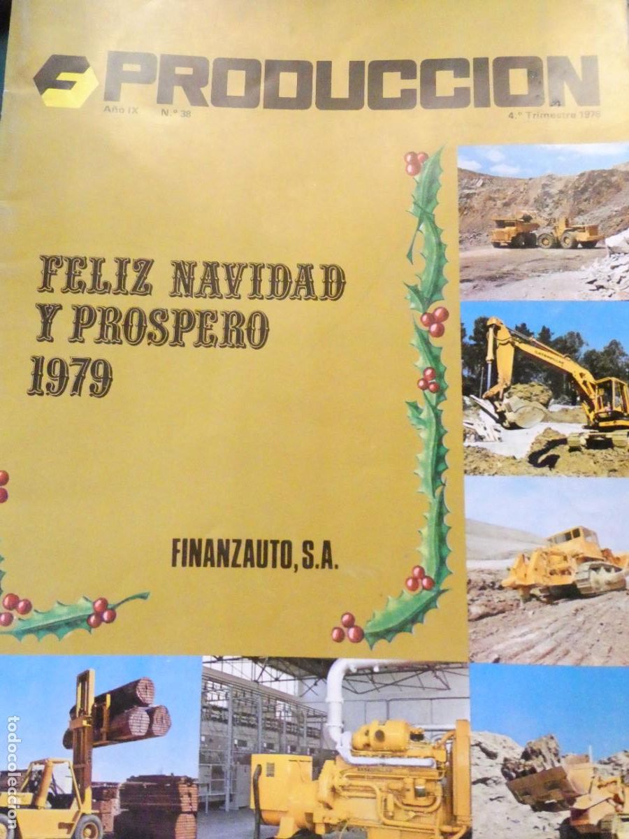 Collezionismo di Riviste e Giornali: REVISTA CAT&Aacute;LOGO MAQUINARIA OBRA. FINANZAUTO CATERPILLAR. PRODUCCION 38 1978. BULLDOZER PALA 150GR