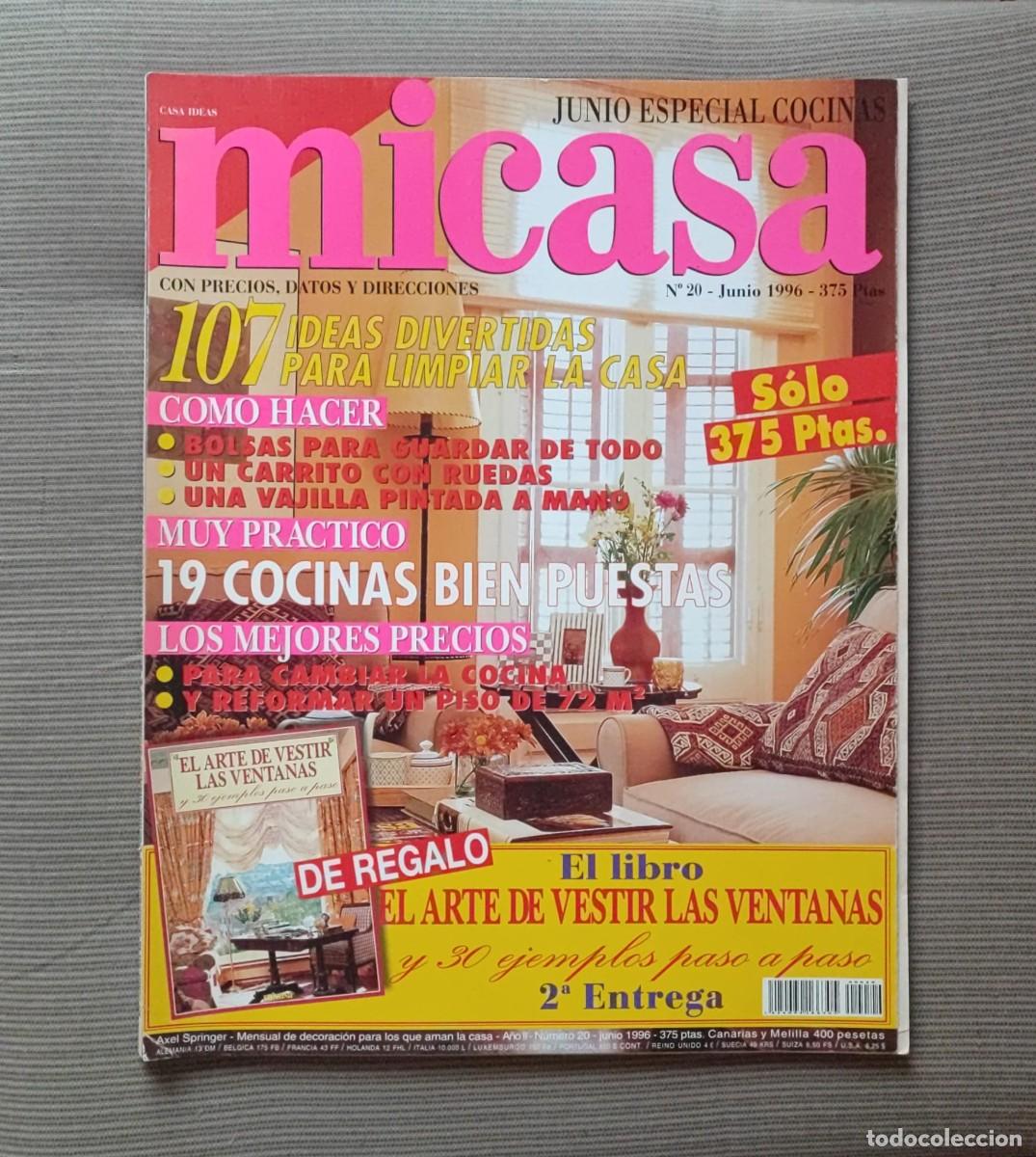 Colecionismo de Revistas e Jornais: Micasa n&ordm; 20 - especial cocinas- junio 1996