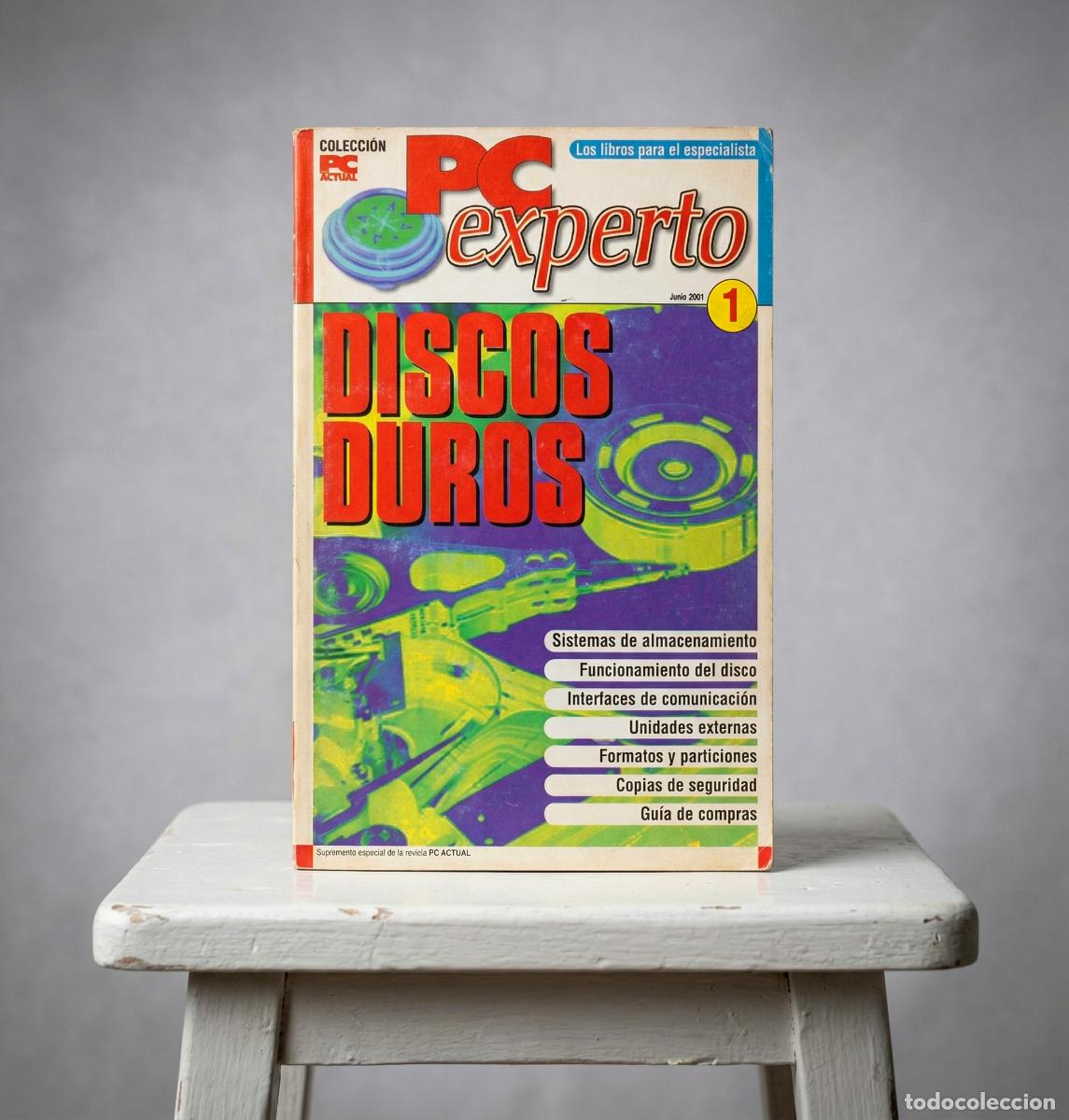 Colecionismo de Revistas e Jornais: Revista PC Experto n&ordm; 1: Discos Duros &ndash; Suplemento PC Actual (2001)