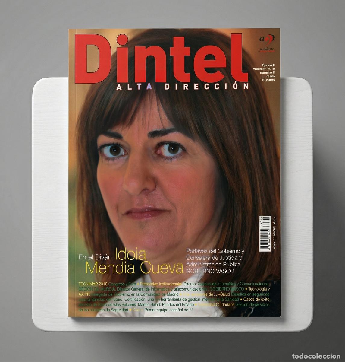 Coleccionismo de Revistas y Peri&oacute;dicos: Revista Dintel Alta Direcci&oacute;n &ndash; Mayo 2010 (Especial Idoia Mendia)