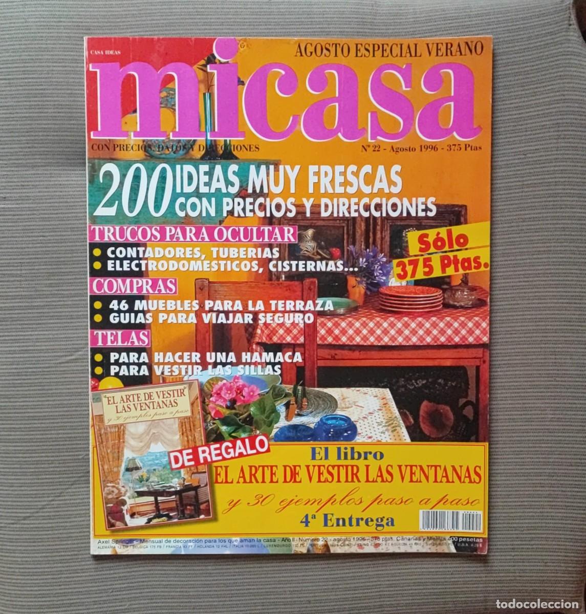 Coleccionismo de Revistas y Peri&oacute;dicos: Micasa n&ordm; 22 - especial verano- agosto 1996