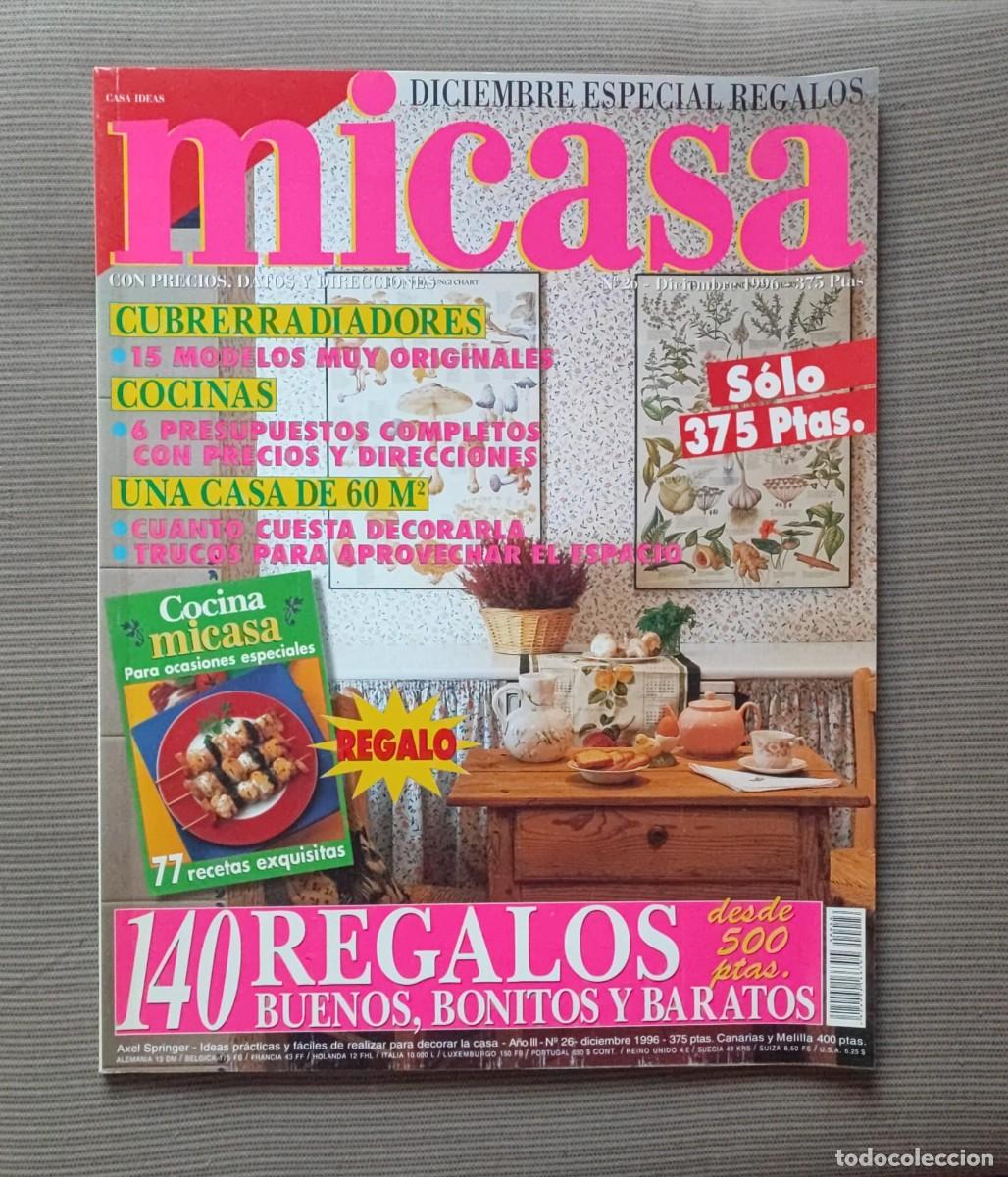 Colecionismo de Revistas e Jornais: Micasa n&ordm; 26 - especial regalos - diciembre 1996