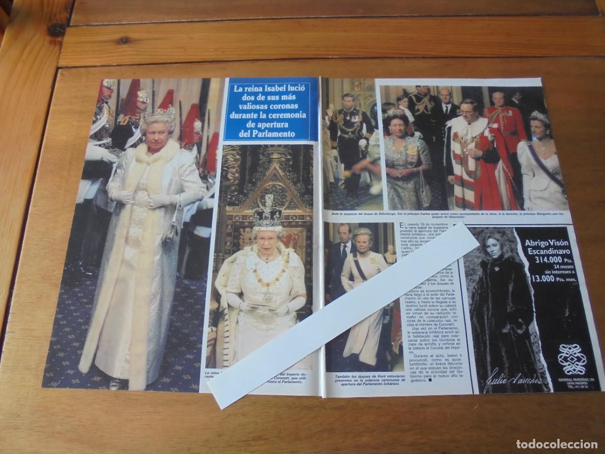 Coleccionismo de Revistas y Peri&oacute;dicos: CLIPPING 1994: REINA ISABEL SEGUNDA DE INGLATERRA. REYES DE ESPA&Ntilde;A EN ARABIA SAUD&Iacute; Y EN BARCELONA