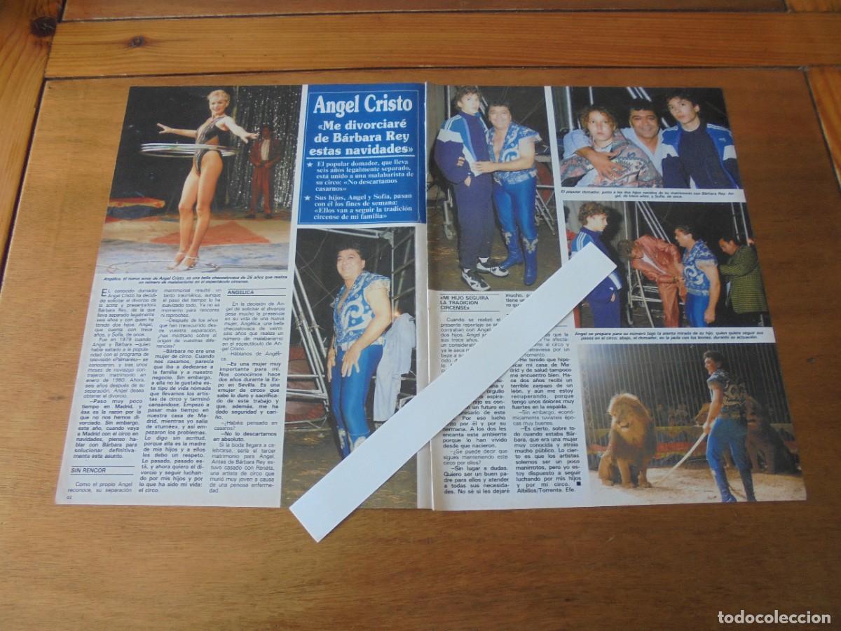 Coleccionismo de Revistas y Peri&oacute;dicos: CLIPPING 1994: &Aacute;NGEL CRISTO. MICHAEL DOUGLAS. FABIOLA DE B&Eacute;LGICA. CLAUDIA SCHIFFER.