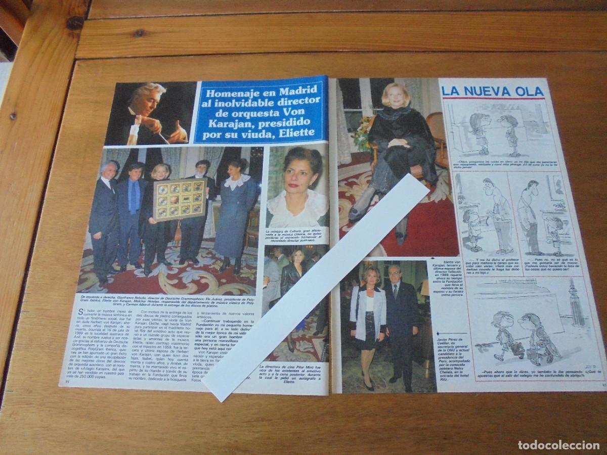 Coleccionismo de Revistas y Peri&oacute;dicos: MODA 1994: HOMENAJE A VON KARAJAN. CINDY KRAWFORD. PIERCE BROSNAN. ELLE McPHERSON. EVA HERZIGOVA. AL