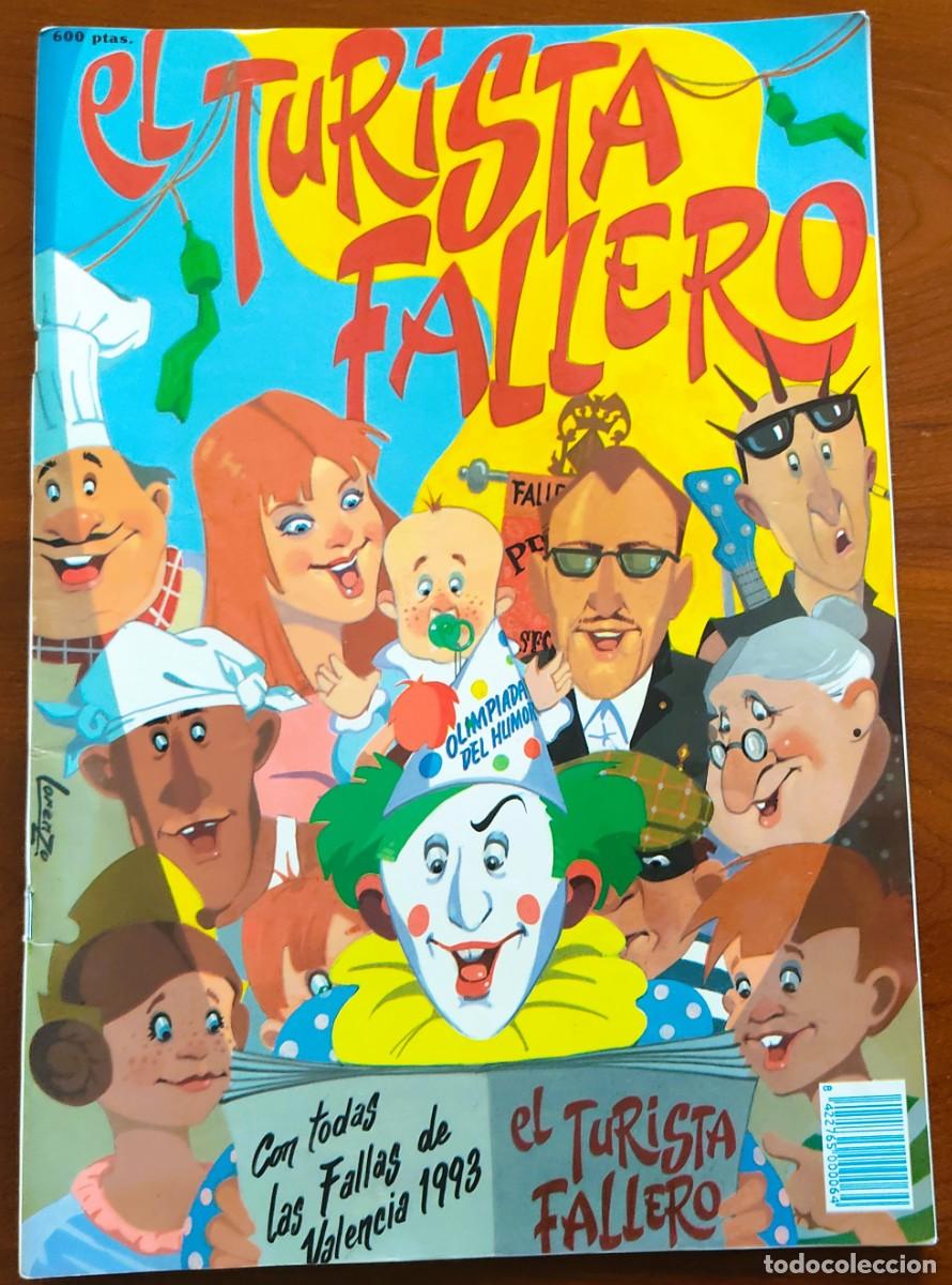 Collectionnisme de Revues et Journaux: EL TURISTA FALLERO A&Ntilde;O 1993 - CON TODOS LOS BOCETOS DE LAS FALLAS DE VALENCIA