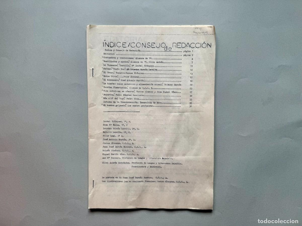 Coleccionismo de Revistas y Peri&oacute;dicos: Revista Valdecorneja. Instituto de Bachillerato Gredos Piedrah&iacute;ta, &Aacute;vila. N&ordm; 4. Mayo 1985