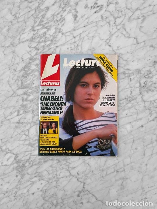Collezionismo di Riviste e Giornali: LECTURAS - 1988 - PALOMA SAN BASILIO, CHABELI, LOLA FLORES, ROMINA, REINA SOFIA, ROBERT ENGLUND