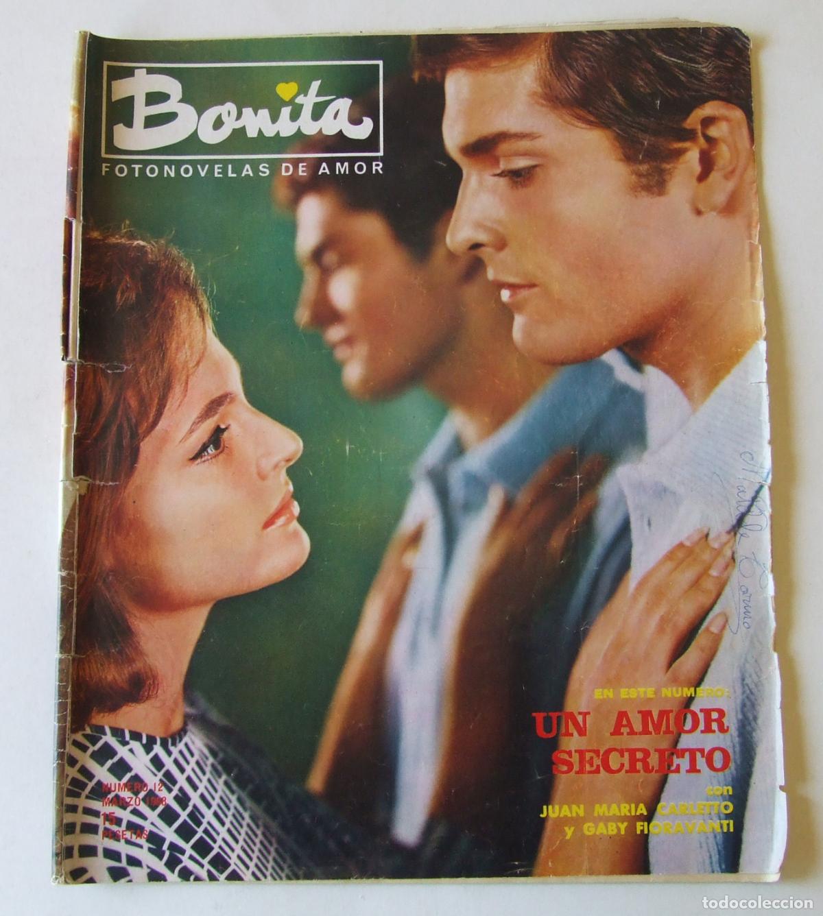 Coleccionismo de Revistas y Peri&oacute;dicos: REVISTA FOTONOVELA BONITA 12 JOAN MANUEL SERRAT