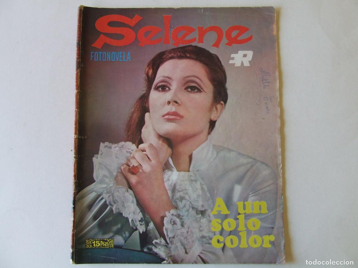 Coleccionismo de Revistas y Peri&oacute;dicos: FOTONOVELA SELENE 45 SONNY AND CHER SHEILA DALIDA MANOLO ESCOBAR ANA KIRO MONICA RANDALL