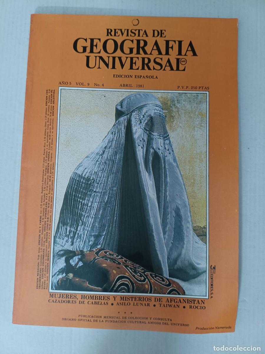 Coleccionismo de Revistas y Peri&oacute;dicos: Revista de Geograf&iacute;a Universal
