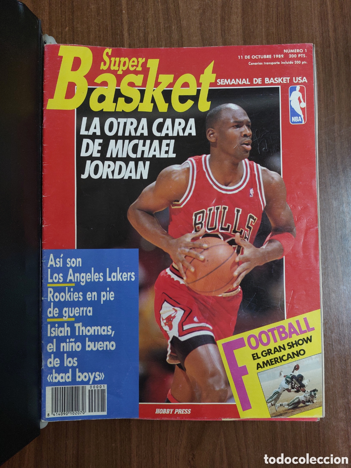 Coleccionismo de Revistas y Peri&oacute;dicos: 26 primeros Super Basket en clasificador (1989-90)