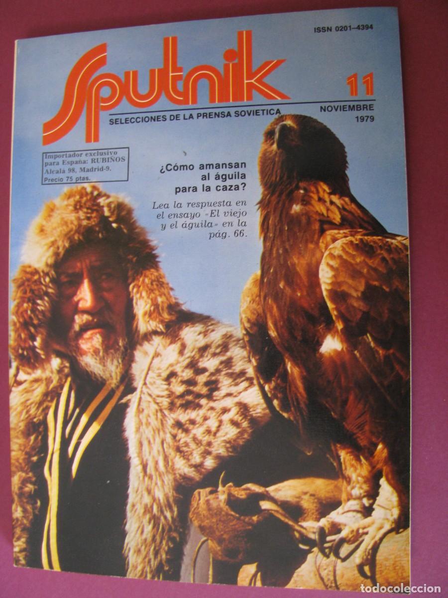 Coleccionismo de Revistas y Peri&oacute;dicos: REVISTA SPUTNIK, URSS. SELECCIONES DE LA PRENSA SOVIETICA. N&ordm; 11 NOVIEMBRE 1979. BUEN ESTADO