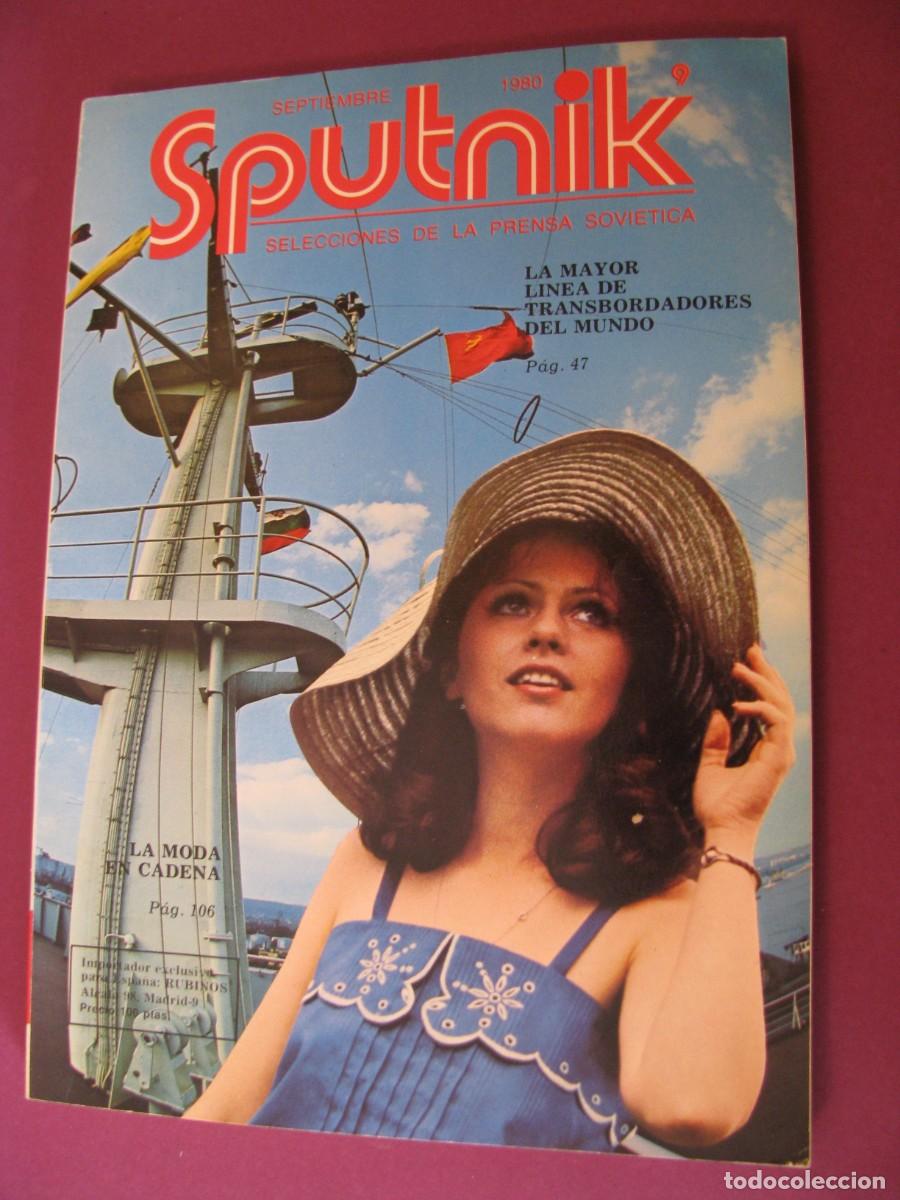 Coleccionismo de Revistas y Peri&oacute;dicos: REVISTA SPUTNIK, URSS. SELECCIONES DE LA PRENSA SOVIETICA. N&ordm; 9 SEPTIEMBRE 1980. BUEN ESTADO