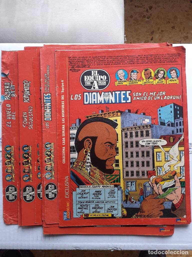 Coleccionismo de Revistas y Peri&oacute;dicos: EL EQUIPO A - MARVEL - 17 ENTREGAS - COLECCIONABLE DE REVISTA TELE INDISCRETA - 1985