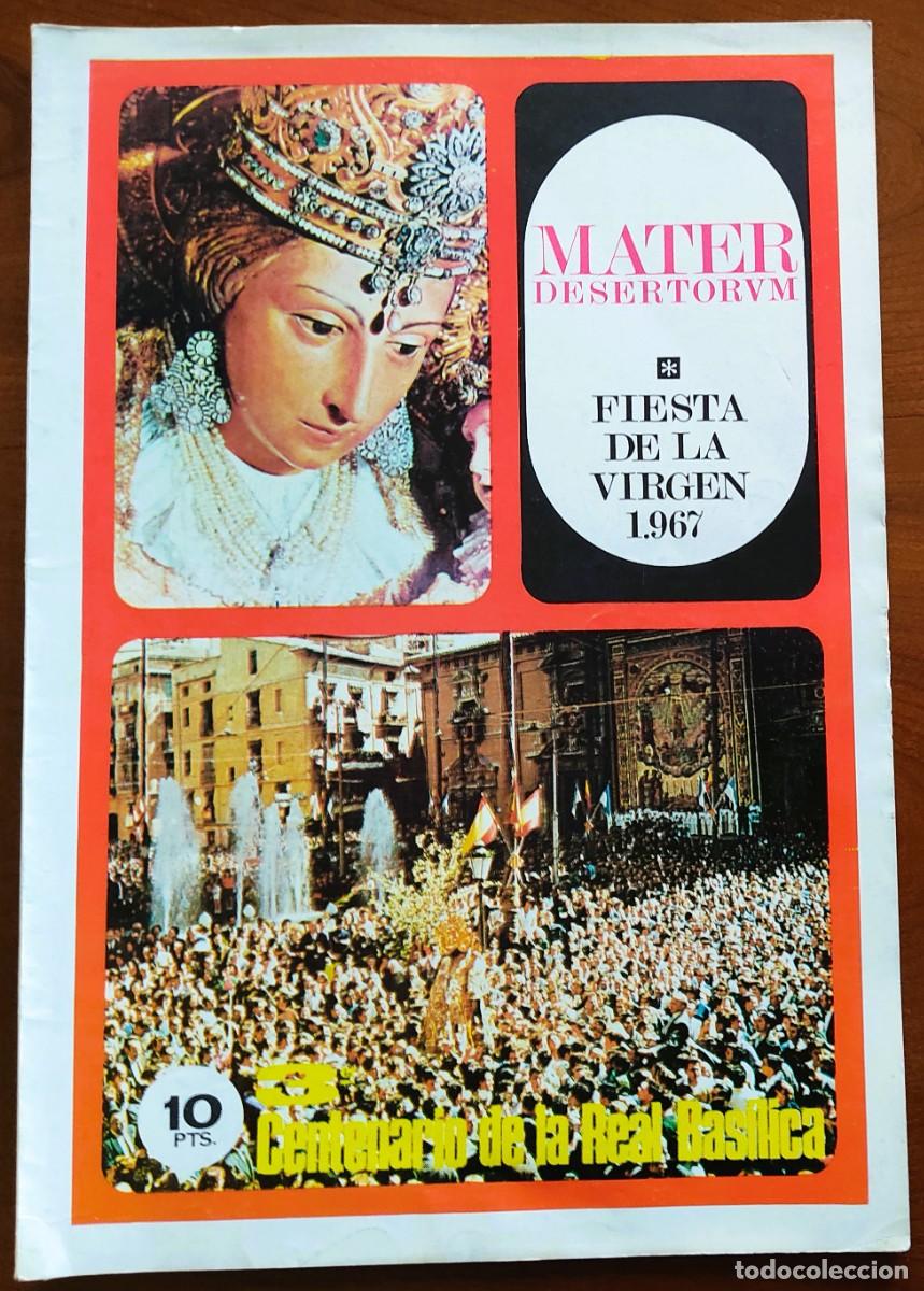 Coleccionismo de Revistas y Peri&oacute;dicos: MATER DESERTORUM N&ordm; 313 - MAYO 1967 - FIESTA DE LA VIRGEN 1967