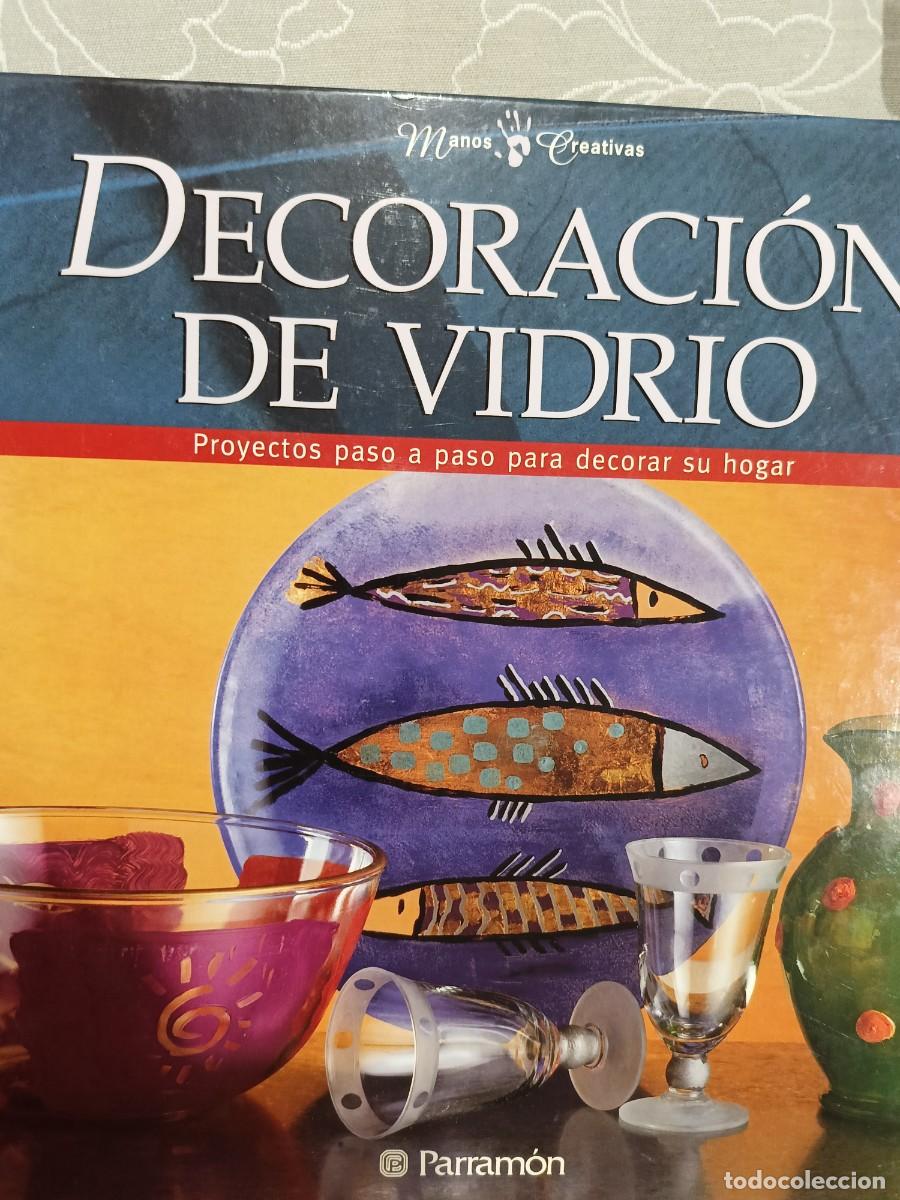 Coleccionismo de revistas y peri&oacute;dicos: DECORACI&Oacute;N DE VIDRIO. Manos Creativas