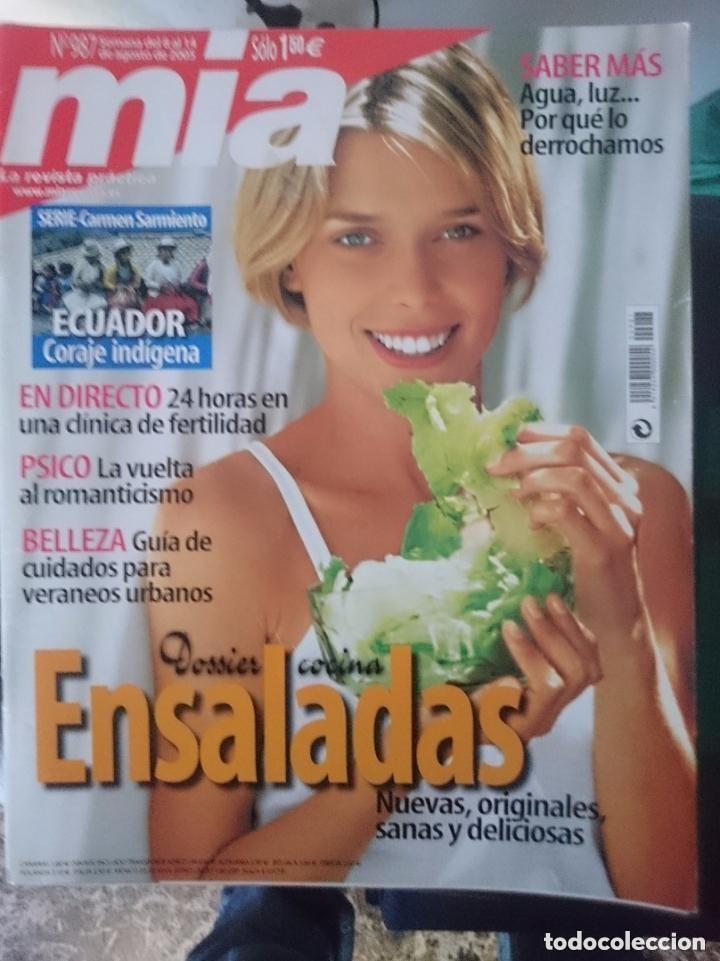 Coleccionismo de Revistas y Peri&oacute;dicos: MIA - N 987 - DEL 8 AL 14 AGOSTO 2005