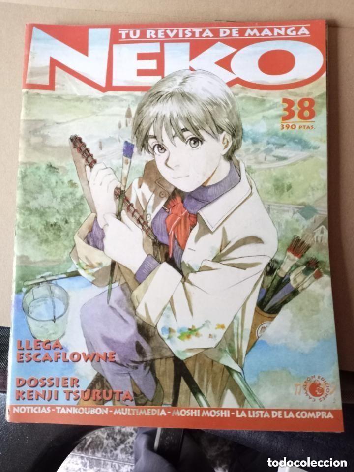 Coleccionismo de Revistas y Peri&oacute;dicos: NEKO - TU REVISTA DE MANGA - N 38 . Escaflowne, Shirow, Juegos de rol,etc, ....