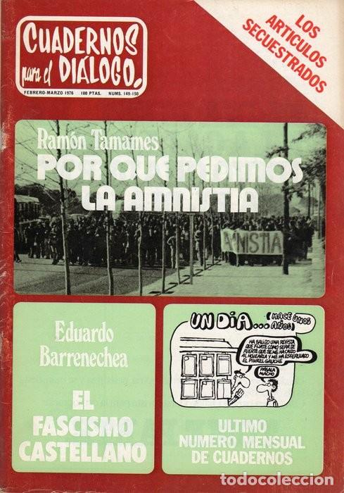 Coleccionismo de Revistas y Peri&oacute;dicos: CUADERNOS PARA EL DI&Aacute;LOGO N&Uacute;MERO 149-150