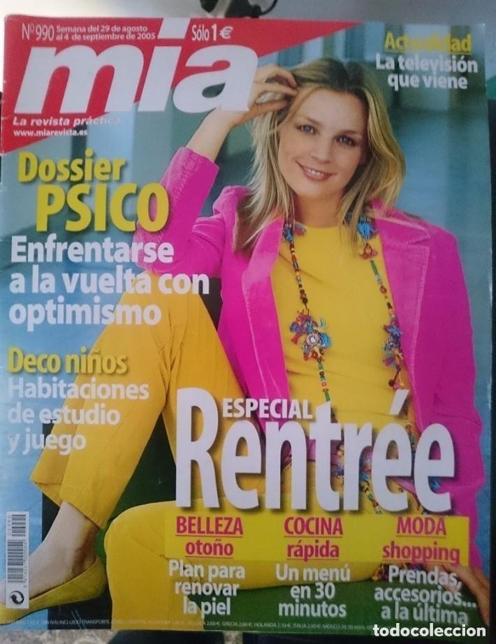 Coleccionismo de Revistas y Peri&oacute;dicos: MIA - N 990 - DEL 29 AGOSTO AL 4 SEPTIEMBRE 2005 . . Mira todos mis dem&aacute;s art&iacute;culos