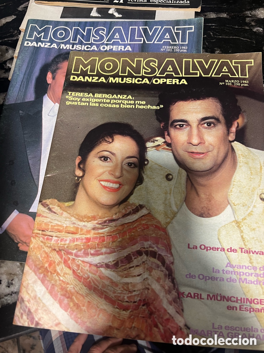 Coleccionismo de Revistas y Peri&oacute;dicos: Revista Monsalvat n 102 y 103