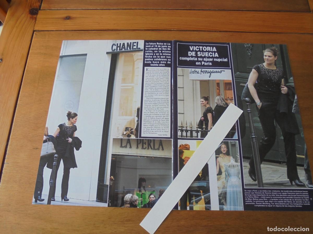 Coleccionismo de Revistas y Peri&oacute;dicos: RETAL 2010: VICTORIA DE SUECIA. VICTORIA Y DAVID BECKHAM, ACCIDENTE.