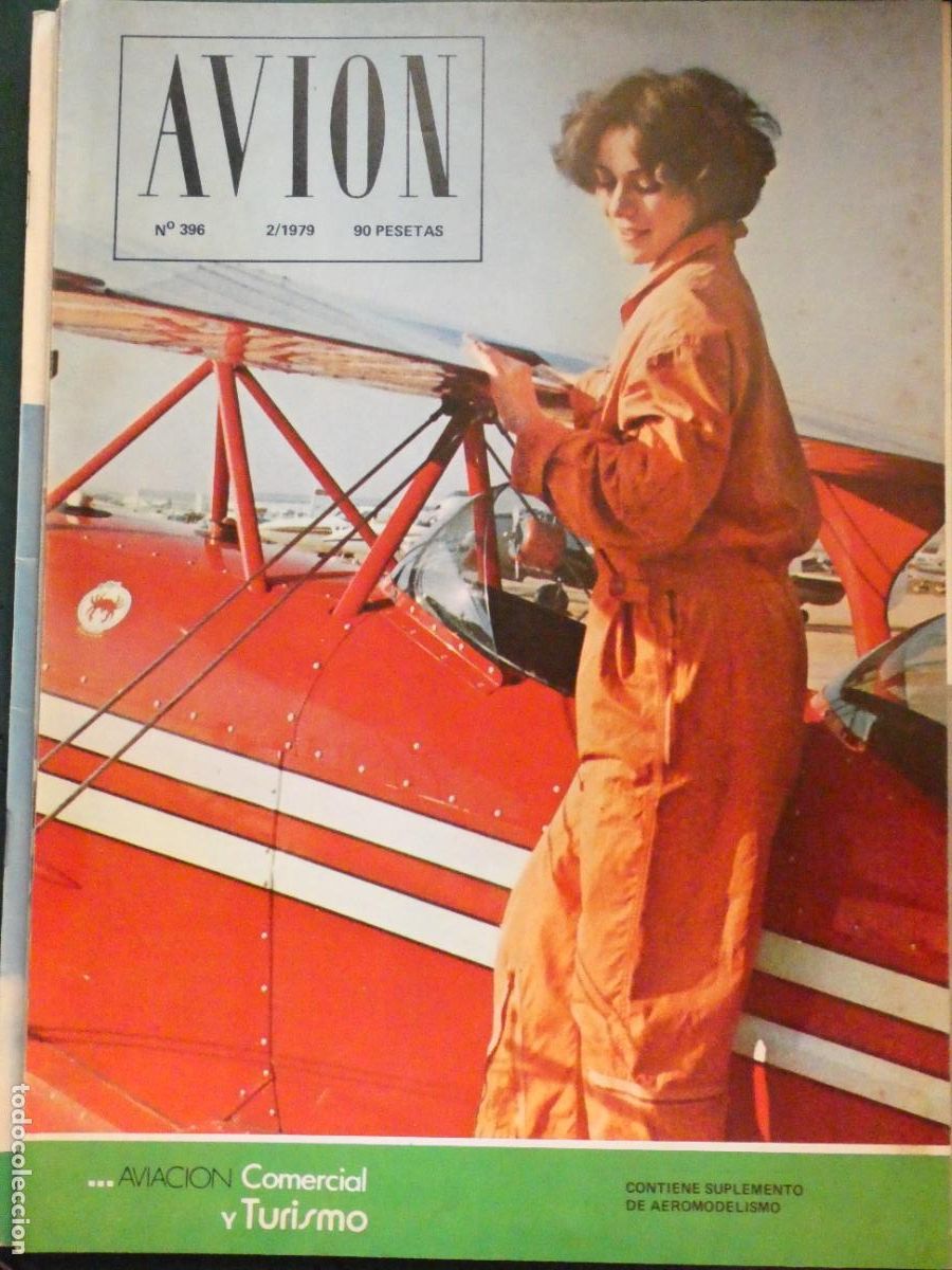 Collection Magazines and Newspapers: REVISTA AVIACI&Oacute;N MILITAR / CIVIL. AVI&Oacute;N 396 1979 CUATRO VIENTOS, RACE, RAC LORETO 78 . 190GR