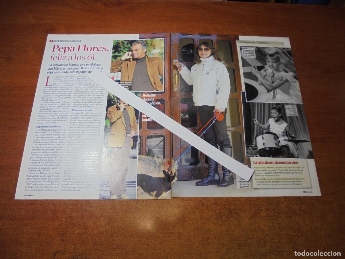 Coleccionismo de Revistas y Peri&oacute;dicos: CLIPPING 2009: MARISOL, PEPA FLORES. RAFA NADAL. FRAN RIVERA Y ELISABETH REYES.