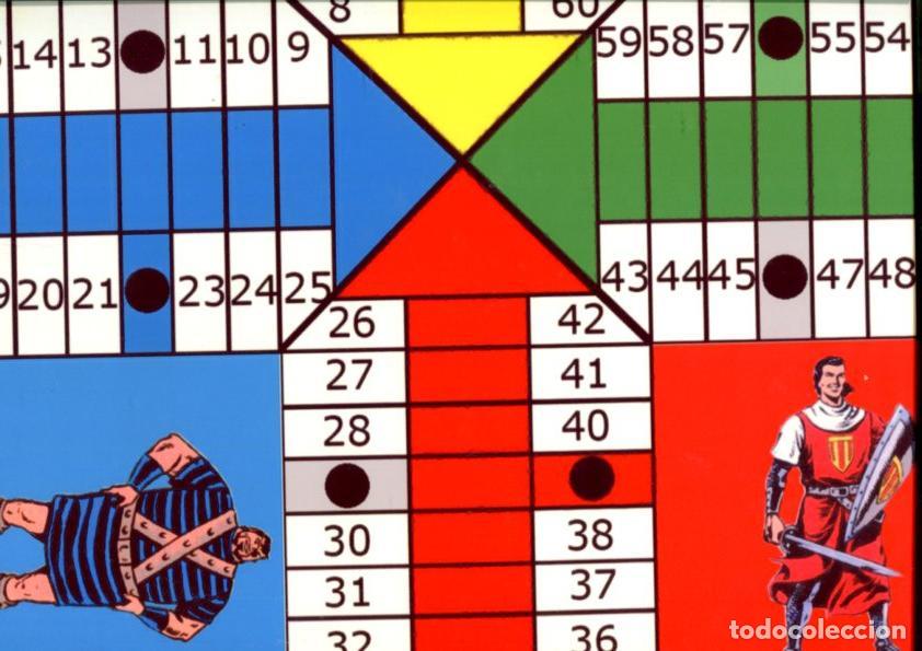 Coleccionismo de Revistas y Peri&oacute;dicos: Juego Parchis Ambros y El Capitan Trueno: Capitan-Jabato-Taurus-Goliath, - Varios