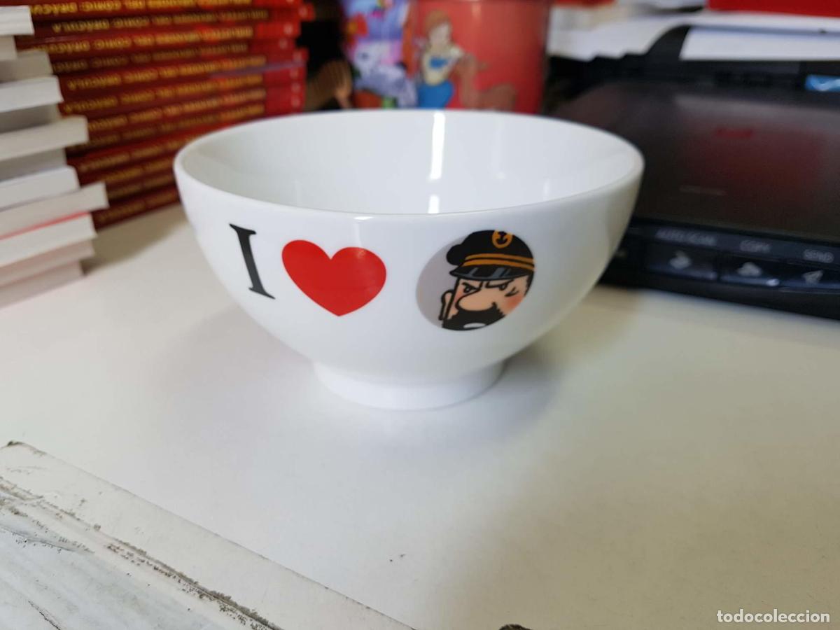 Coleccionismo de revistas y peri&oacute;dicos: Tazas Tintin: Tazon de desayuno del Capitan Haddock (bol ceramica) - Varios