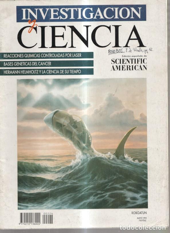 Collectionnisme de Revues et Journaux: Investigacion y Ciencia numero 224: Bases geneticas del cancer - Varios