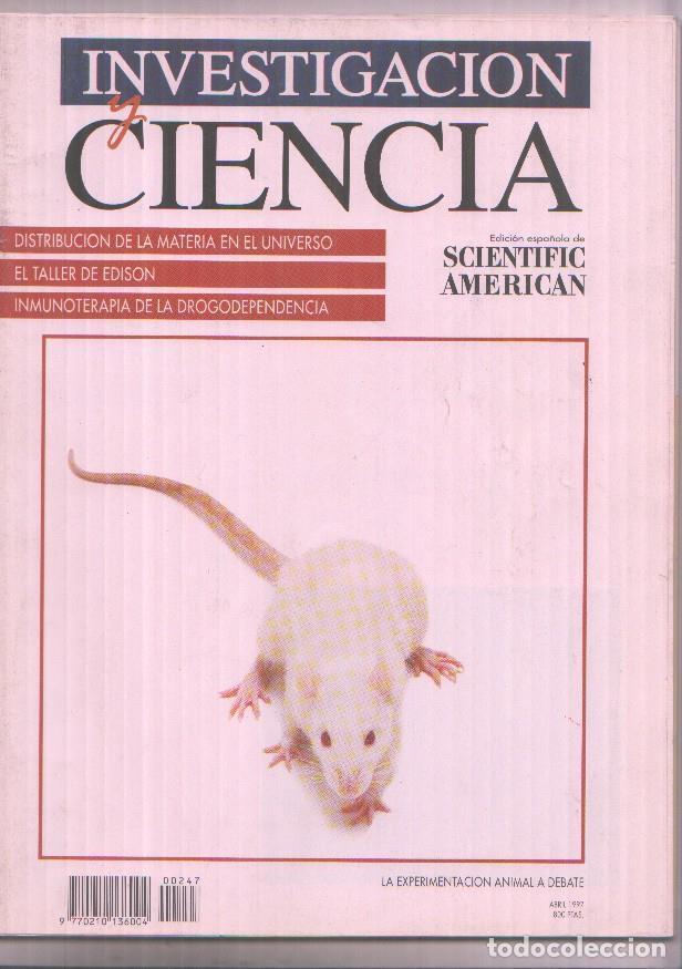 Collectionnisme de Revues et Journaux: Investigacion y Ciencia numero 247: El taller de Edison - Varios