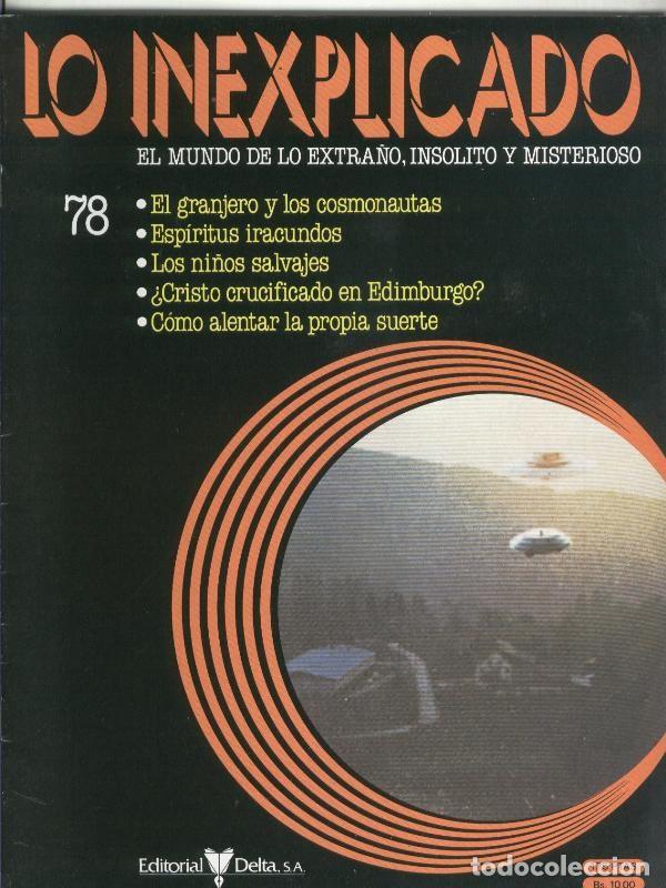 Coleccionismo de Revistas y Peri&oacute;dicos: Lo inexplicado fasciculo numero 078 - Varios